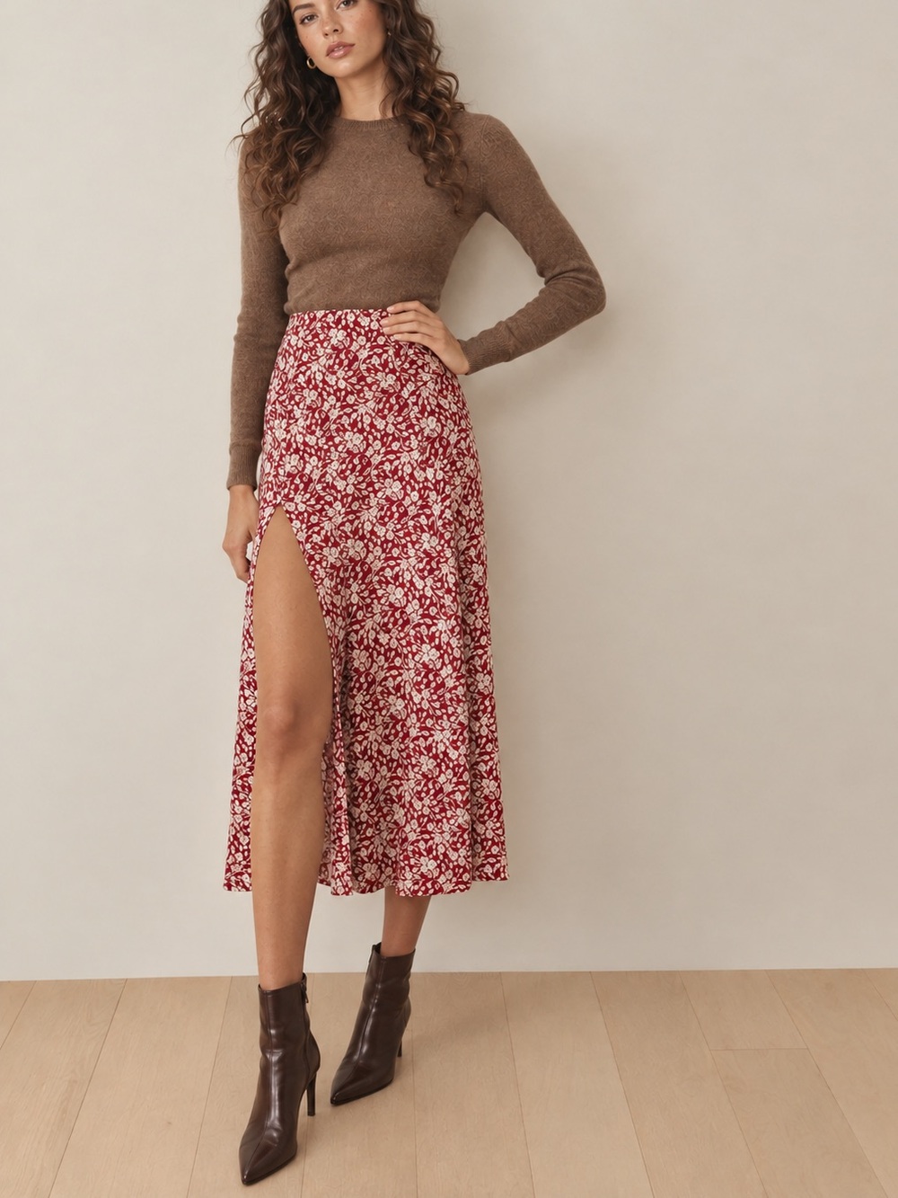 Reformation Zoe Skirt Flower Girl - Size 0